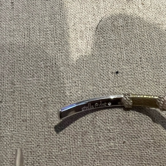 Stella & Dot Colorblock Cuff Blush - Picture 6 of 7